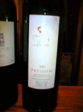 PRESIDIAL THUNEVIN BIRD LABEL 2005