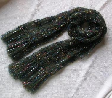 HIMARAYA MEGAドライブ編みマフラー１