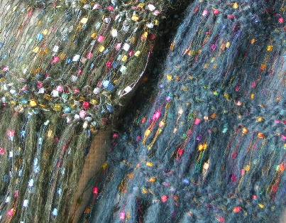 HIMARAYAMEGAドライブ編みマフラー３