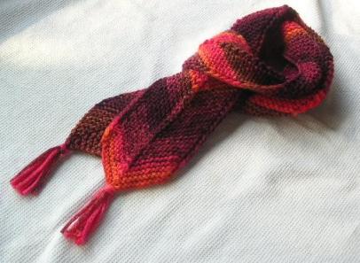 ゲディフラチャンドラマフラー赤１