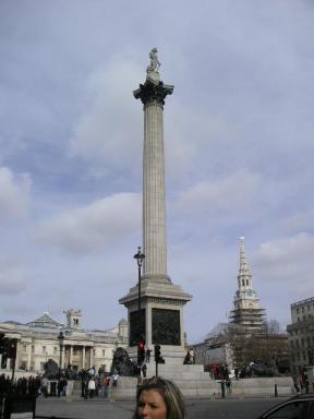 Trafalger Sq.のNelson's Column