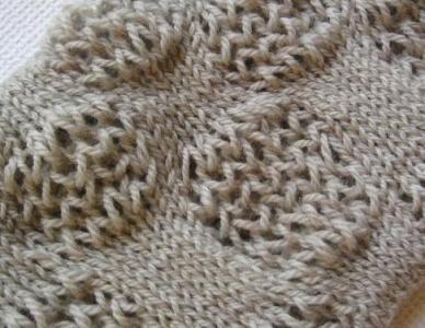 ハンドニットの時間ネックウォーマー２