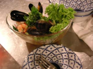 シーフードサラダ