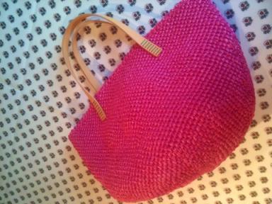 マルシェバッグピンク