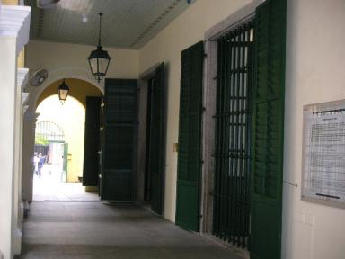 Macau聖ドミニコ教会側l廊