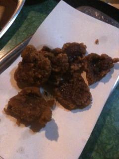 美舟カンガルーの唐揚げ