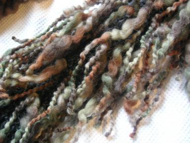 シャギーマフラー２