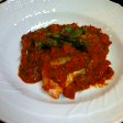 サバのトマトソース煮