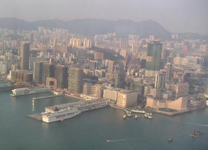 IFCから観た九龍側