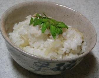 新生姜ごはん