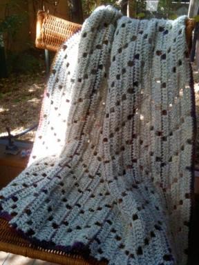 ヘリンボーンブランケット