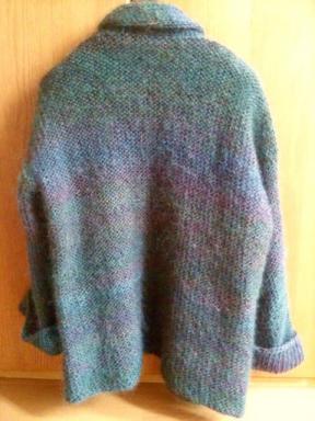 モヘアマルティのカーディガン2