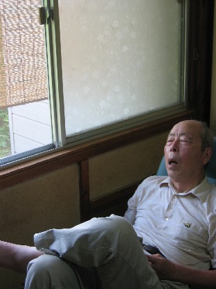 じいちゃんの大口