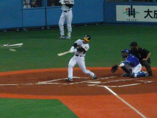 2008.3.29 横浜戦　１回金本タイムリー