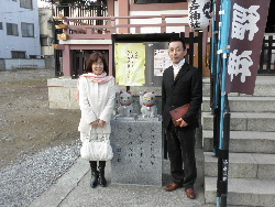 2月22日結婚記念日人力車2