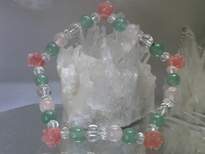 花のエネルギーブレスレット☆2