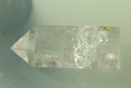 テーブルフォト講座 レインボー水晶ポイント