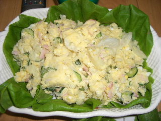 次女の作ったサラダポテトサラダ