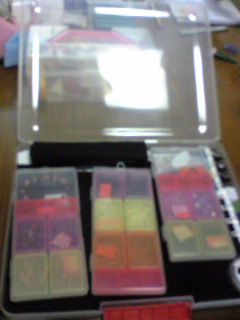 旦那さん特性アクセ製作台としまうやつ~~