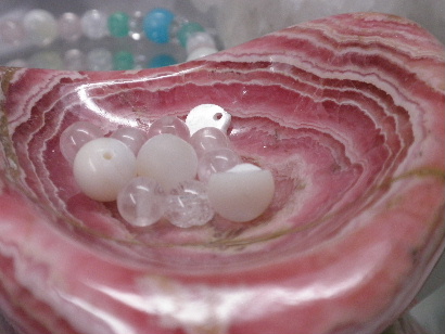 役目を終えたストーンを感謝の浄化