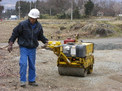 妹ログハウス工事3