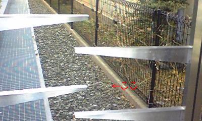 閉ざされている門