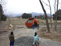 妹ログハウス工事7