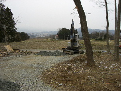 妹ログハウス工事8