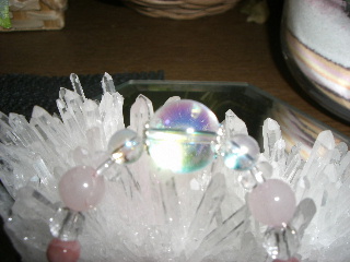 三女用ブレス レインボークオーツ