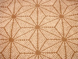 麻の葉　長襦袢　アップ