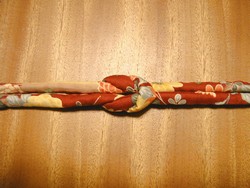 赤　帯締め