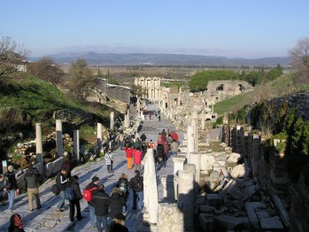 ヘラクレス門から見たクレテス通り