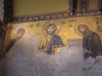 アヤソフィアのモザイク