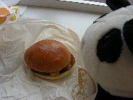 絶品チーズバーガー