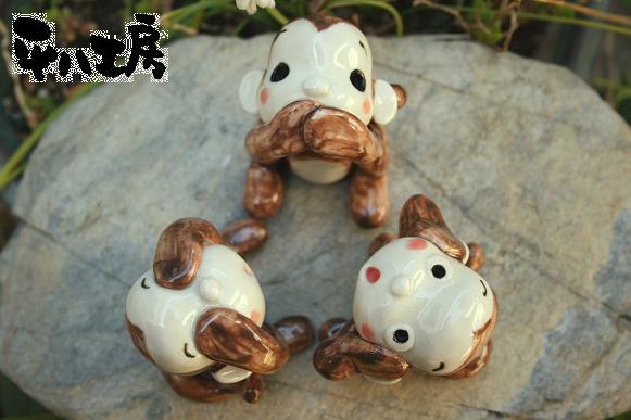 見ざる、言わざる、聞かざる！3