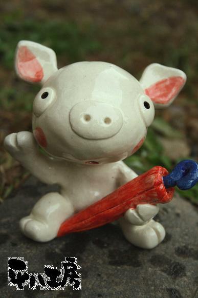 かさブタさん　2