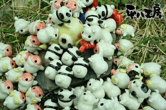 ブタ牛パンダ羊