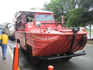 ダックツアー車両