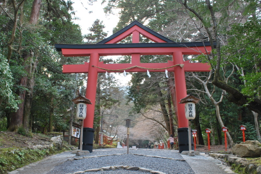 山王総本宮・日吉大社 鳥居