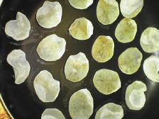 ポテチ焼き上がり