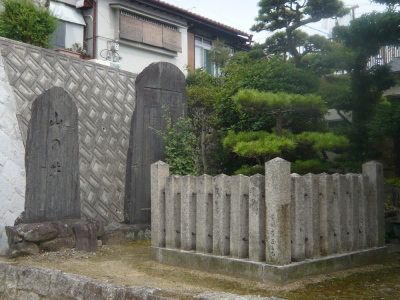 山の井遺跡の碑1