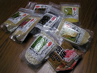 ハトムギ・ヒエ・キビ・あわ・赤米・黒米・アマランサス・胡麻