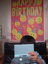 次男の誕生日