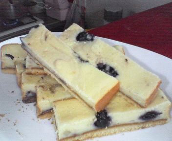 ベイクド　ブルーベリー