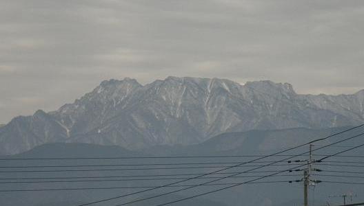 石鎚連峰