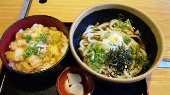 えび丼うどん