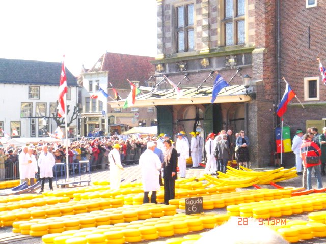 アルクマールのチーズ市