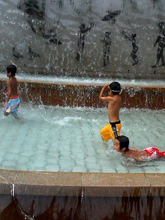 水遊び２