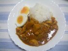 親子カレー半分400kcal
