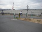荒川CR出口ターンして下り坂